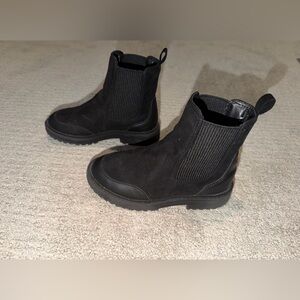 Kids Black Chelsea Boots Size 12